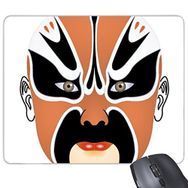 Dıythinker Pekin Operası Pekin Operası Yüz Maskesi Renkli Zhulianzhai Sanat Çin Geleneksel Kültür İllüstrasyon Desen Baskılı Dikdörtgen Kaymaz Kauçuk Mouse Pad