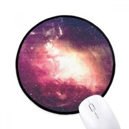 Dıythinker Pembe Bulutsusu Altın Gezegen Muhteşem Estetik Yuvarlak Kaymaz Mouse Pad