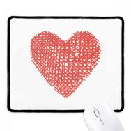 Dıythinker Pembe Kalp Grafiti Kroki Sevgililer Günü Kaymaz Mouse Pad