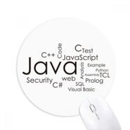 Dıythinker Programcı Programcısı Java Baskılı Yuvarlak Kaymaz Kauçuk Mouse Pad