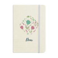 Dıythinker Punch Çiçek Bitki Boya Baskılı A5 Defter