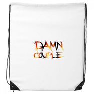 DIYThinker Quote Damn Couple İpli Sırt Çantası