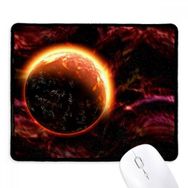 Dıythinker Red Planet Dark Universe Kaymaz Siyah Başlıklı Kenarlar Mouse Pad
