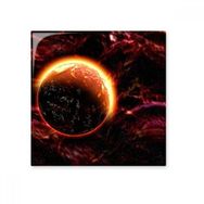 Dıythinker Red Planet Dark Universe Seramik Bisque Fayans 10x10 cm Seramik Karo