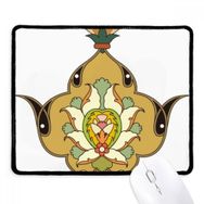 Dıythinker Renkli Barok Yaprak Paralel Desen Kaymaz Mouse Pad