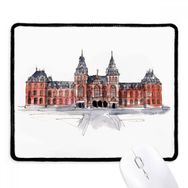 Dıythinker Rijks Müzesi Hollandalı Kaymaz Siyah Başlıklı Kenarlar Mouse Pad