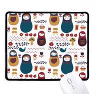 Dıythinker Rusya Bebekler Çiçek Posteri Rus Matruşka Kaymaz Mouse Pad