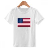 DIYthinker S beyaz Erkek ABD devlet bayrağı Kuzey Amerika ülke yuvarlak yakalı tişört