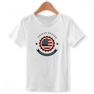 DIYthinker S beyaz Erkek ABD korumalı bağımsız gün Amerika yuvarlak yaka tişört