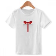 DIYthinker S Beyaz Erkek Beyaz Soyut Noel Origami Crew Boyun Tişört