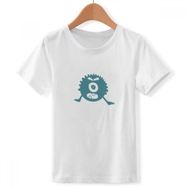 DIYthinker S Beyaz Erkek Çocuk Alien Monster Creature Cyclops Bisiklet Yaka Tişört