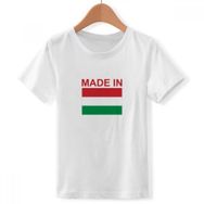 DIYthinker S Beyaz Erkek Çocuk Macaristan'da Üretilmiştir Ülke Sevgi Bisiklet Yaka Tişört