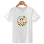 DIYthinker S Beyaz Erkek Çocuk Paskalya Dini Festival Yumurta Ördek Yuvarlak Yuvarlak Yuvarlak Yaka Tişört