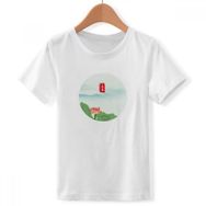 DIYthinker S Beyaz Erkek Çocuk Summer Begins Twenty Four Solar Term Bisiklet Yaka Tişört