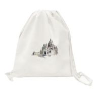 Dıythinker Sacre-Coeur Paris Fransa Kanvas İpli Sırt Çantası