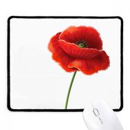 Dıythinker Sadelik Kırmızı Çiçek Sanatı Boyama Mısır Haşhaş Kaymaz Mouse Pad