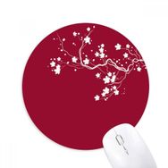 Dıythinker Sanat Baskılı Yuvarlak İllüstrasyon Japon Baskılı Yuvarlak Kaymaz Kauçuk Mouse Pad