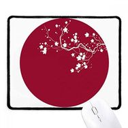 Dıythinker Sanat Yuvarlak Illüstrasyon Japonya Kaymaz Mousepad Oyunu Ofis Siyah Titched Kenarları Hediye