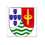 Dıythinker Sao Tome ve Principe Ulusal Amblem 20x20 cm Seramik Karo