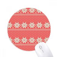 Dıythinker Sekizgen Kalp Şekilli İllüstrasyon Desen Baskılı Yuvarlak Kaymaz Kauçuk Mouse Pad