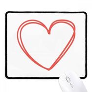 Dıythinker Sevgililer Günü Kalp Çift Hatları Kaymaz Mouse Pad