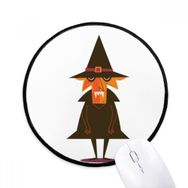 Dıythinker Sihirbazı Korku Cadılar Bayramı Hayalet Mutlu Yuvarlak Kaymaz Mouse Pad