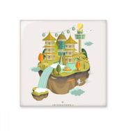 Dıythinker Singapur Pagoda in the Sky Seramik Bisque Fayans 10x10 cm Seramik Karo