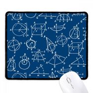 Dıythinker Siyah Açı Geometrik Matematiksel Bilim Kaymaz Fare Altlığı