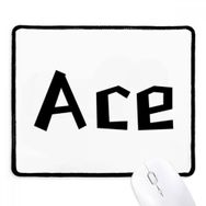 Dıythinker Siyah Alıntı Ace Kaymaz Fare Altlığı