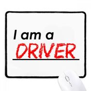 Dıythinker Siyah Alıntı I Am A Driver Kaymaz Fare Altlığı