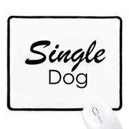 Dıythinker Siyah Alıntı Tek Köpek Kaymaz Fare Altlığı