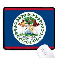 Dıythinker Siyah Belize Bayrağı Kuzey Amerika Ülke Kaymaz Fare Altlığı