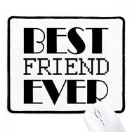 Dıythinker Siyah Best Friend Ever Alıntılı Kaymaz Fare Altlığı