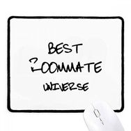 Dıythinker Siyah Best Roommate Universe Mezuniyet sezonu Kaymaz Fare Altlığı