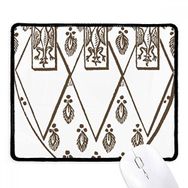 Dıythinker Siyah Beyaz Barok Sanat Tüy Illüstrasyon Kaymaz Mouse Pad