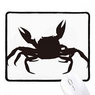 Dıythinker Siyah Black Crab Illastrate Deniz Organizması Kaymaz Fare Altlığı