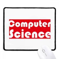 Dıythinker Siyah Course and Major Computer Science Kırmızı Kaymaz Fare Altlığı