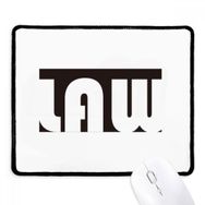 Dıythinker Siyah Course And Major Law Siyah Kaymaz Fare Altlığı