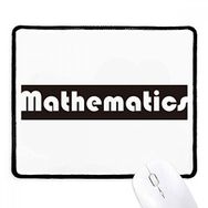 Dıythinker Siyah Course And Major Matematik Siyah Kaymaz Fare Altlığı