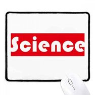 Dıythinker Siyah Course And Major Science Kırmızı Kaymaz Fare Altlığı