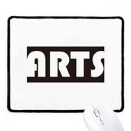 Dıythinker Siyah Course And Major Single Word Arts Siyah Kaymaz Fare Altlığı