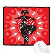 Dıythinker Siyah Dance Celebrate Silhouette Meksika Meksika Kaymaz Fare Altlığı