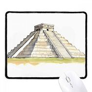 Dıythinker Siyah El Castillo Mezoamerikan Kaymaz Fare Altlığı