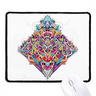 Dıythinker Siyah Elmas Kartları Geometrik Desen Kaymaz Fare Altlığı