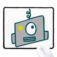 Dıythinker Siyah Evren ve Uzaylı Tek Gözlü Robot Kaymaz Fare Altlığı