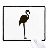 Dıythinker Siyah Flamingo Sevimli Hayvan Portrayal Kaymaz Fare Altlığı