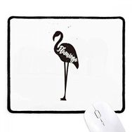 Dıythinker Siyah Flamingo Siyah ve Beyaz Hayvan Kaymaz Fare Altlığı