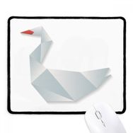 Dıythinker Siyah Geometrik Soyut Kaz Origami Desenli Kaymaz Fare Altlığı
