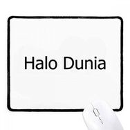 Dıythinker Siyah Hello World Endonezya Kaymaz Fare Altlığı