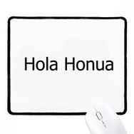 Dıythinker Siyah Hello World Hawaii Kaymaz Fare Altlığı